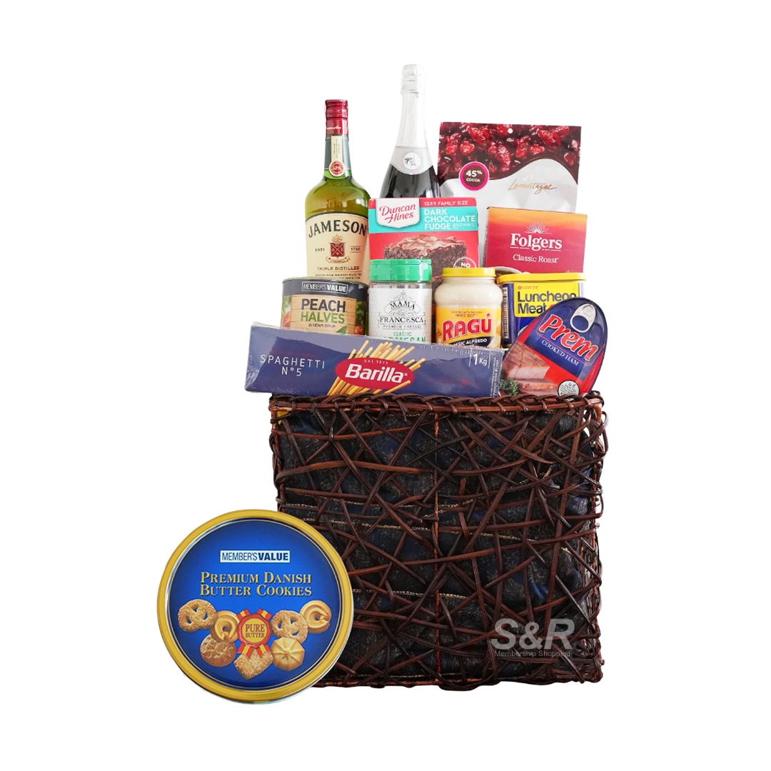 S&R Christmas Expression Holiday Basket